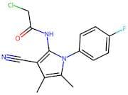 2-Chloro-n-[3-cyano-1-(4-fluorophenyl)-4,5-dimethyl-1h-pyrrol-2-yl]acetamide