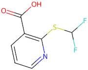 2-[(difluoromethyl)sulfanyl]pyridine-3-carboxylic acid