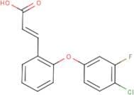 trans-2-(4-Chloro-3-fluorophenoxy)cinnamic acid