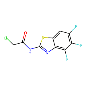 2-Chloro-N-(4,5,6-trifluoro-1,3-benzothiazol-2-yl)acetamide
