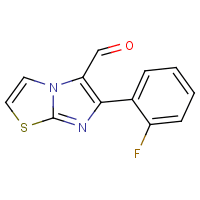 6-(2-Fluorophenyl)imidazo[2,1-b][1,3]thiazole-5-carboxaldehyde