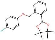 2-(2-((4-Fluorophenoxy)methyl)phenyl)-4,4,5,5-tetramethyl-1,3,2-dioxaborolane