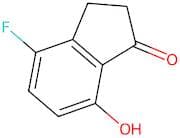 4-Fluoro-7-hydroxy-2,3-dihydro-1H-inden-1-one