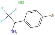 1-(4-Bromophenyl)-2,2,2-trifluoroethanamine;hydrochloride