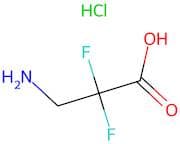 3-Amino-2,2-difluoropropanoic acid hydrochloride