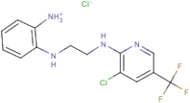 2-[(2-{[3-Chloro-5-(trifluoromethyl)pyridin-2-yl]amino}ethyl)amino]benzenaminium chloride