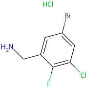 (5-Bromo-3-chloro-2-fluorophenyl)methanamine hydrochloride