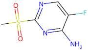 5-Fluoro-2-(methylsulfonyl)pyrimidin-4-amine