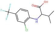2-{[2-chloro-4-(trifluoromethyl)phenyl]amino}-3-methylbutanoic acid