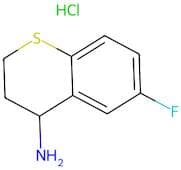 6-Fluoro-3,4-dihydro-2h-1-benzothiopyran-4-amine hydrochloride