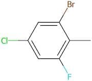 1-Bromo-5-chloro-3-fluoro-2-methylbenzene