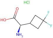 (R)-2-Amino-2-(3,3-difluorocyclobutyl)acetic acid hydrochloride