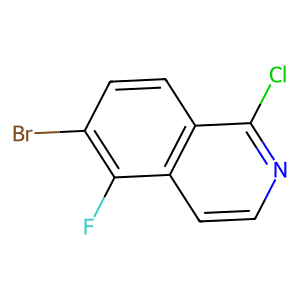 6-Bromo-1-chloro-5-fluoroisoquinoline