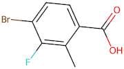 4-Bromo-3-fluoro-2-methylbenzoic acid
