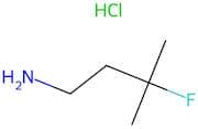 3-Fluoro-3-methylbutan-1-amine hydrochloride