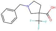 1-Benzyl-3-(trifluoromethyl)pyrrolidine-3-carboxylic acid