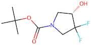 Tert-butyl (S)-3,3-difluoro-4-hydroxypyrrolidine-1-carboxylate
