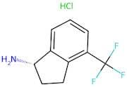(S)-4-(Trifluoromethyl)-2,3-dihydro-1H-inden-1-amine hydrochloride