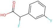 2-Fluoro-2-(3-fluorophenyl)acetic acid