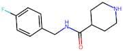 n-[(4-fluorophenyl)methyl]piperidine-4-carboxamide