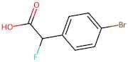 2-(4-Bromophenyl)-2-fluoroacetic acid