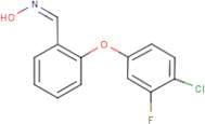2-(4-Chloro-3-fluorophenoxy)benzaldehyde oxime