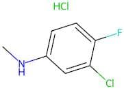 Benzenamine, 3-chloro-4-fluoro-N-methyl-, hydrochloride (1:1)