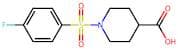 1-[(4-Fluorophenyl)sulphonyl]piperidine-4-carboxylic acid