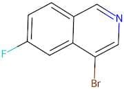 4-Bromo-6-fluoroisoquinoline