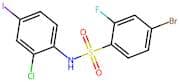 4-Bromo-N-(2-chloro-4-iodophenyl)-2-fluorobenzenesulfonamide