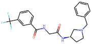 (R)-N-(2-((1-benzylpyrrolidin-3-yl)amino)-2-oxoethyl)-3-(trifluoromethyl)benzamide