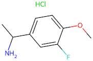 1-(3-Fluoro-4-methoxyphenyl)ethan-1-amine hydrochloride