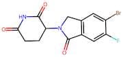 3-(5-Bromo-6-fluoro-1-oxoisoindolin-2-yl)piperidine-2,6-dione