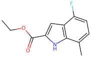 Ethyl 4-fluoro-7-methyl-1H-indole-2-carboxylate