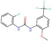 N-(2-Fluorophenyl)-N'-[2-methoxy-5-(trifluoromethyl)phenyl]urea