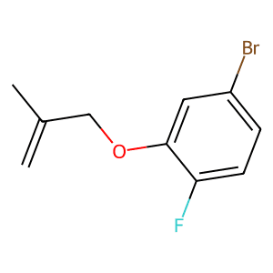 4-Bromo-1-fluoro-2-[(2-methyl-2-propen-1-yl)oxy]benzene