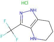 3-(Trifluoromethyl)-4,5,6,7-tetrahydro-1H-pyrazolo[4,3-b]pyridine hydrochloride