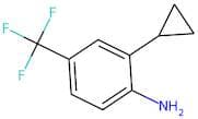 2-Cyclopropyl-4-(trifluoromethyl)aniline