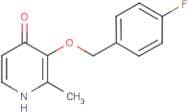 3-(4-Fluorobenzyloxy)-2-methyl-1H-pyridin-4-one