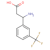 3-Amino-3-[3-(trifluoromethyl)phenyl]propanoic acid