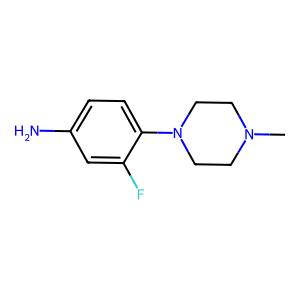 3-Fluoro-4-(4-methylpiperazin-1-yl)aniline
