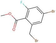 Methyl 4-bromo-2-(bromomethyl)-6-fluorobenzoate