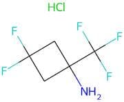 3,3-Difluoro-1-(trifluoromethyl)cyclobutan-1-amine hydrochloride
