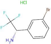 (S)-1-(3-Bromophenyl)-2,2,2-trifluoroethanamine hydrochloride