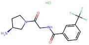 (S)-N-(2-(3-aminopyrrolidin-1-yl)-2-oxoethyl)-3-(trifluoromethyl)benzamide hydrochloride