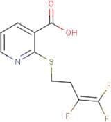 2-[(3,4,4-Trifluorobut-3-en-1-yl)thio]nicotinic acid