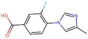 3-Fluoro-4-(4-methyl-1H-imidazol-1-yl)benzoic acid