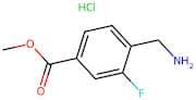 Benzoic acid, 4-(aminomethyl)-3-fluoro-, methyl ester, hydrochloride (1:1)