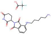 4-((5-Aminopentyl)amino)-2-(2,6-dioxopiperidin-3-yl)isoindoline-1,3-dione 2,2,2-trifluoroacetate