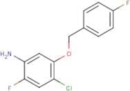 4-Chloro-2-fluoro-5-(4-fluorobenzyloxy)aniline